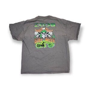 Vintage‎ Bike Week Harley 2008 Myrtle Beach Eagle Skull T Shirt Mens 2XL XXL